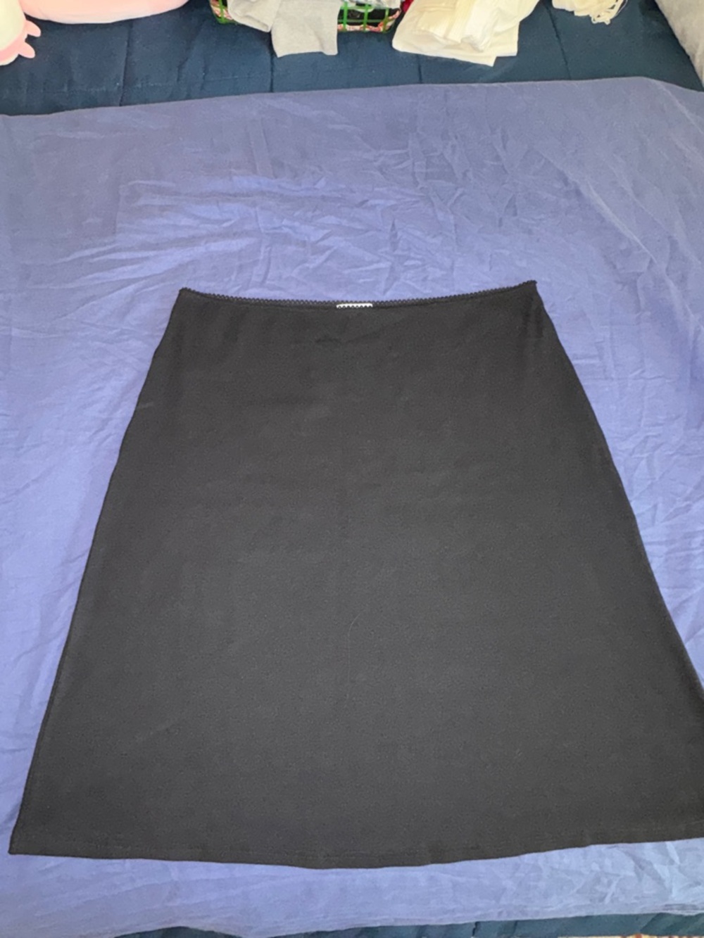 Princess Polly Black A-Line Midi Skirt